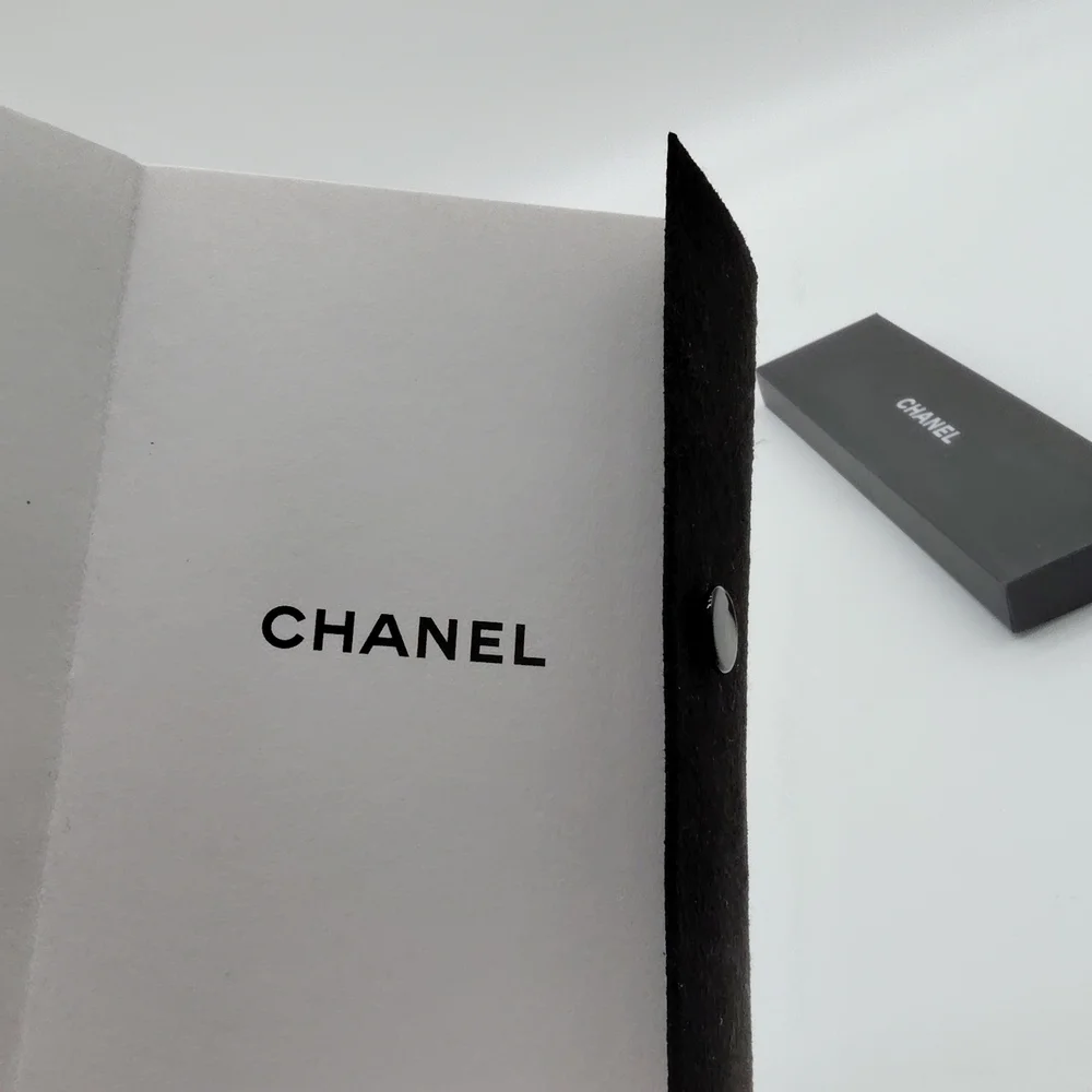 CHANEL Japan Exclusive Stationery Desk Set Notebook Pencils Ruler Boxes NIB